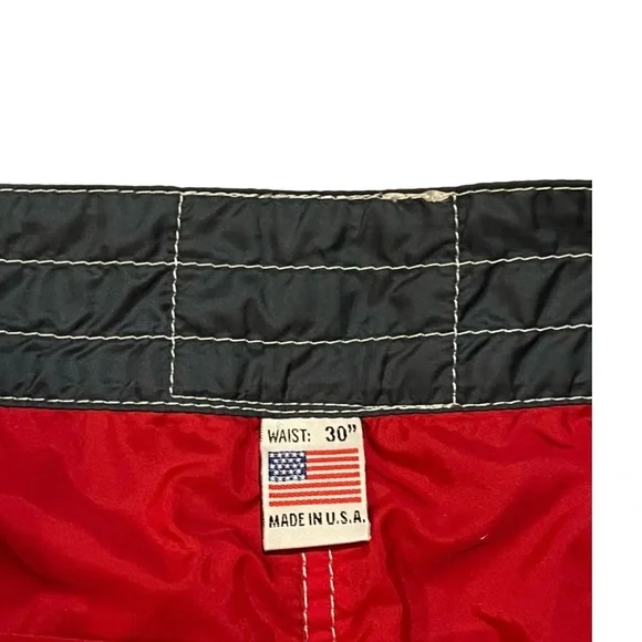 Birdwell Black and White Board Shorts - Picture 6 of 8